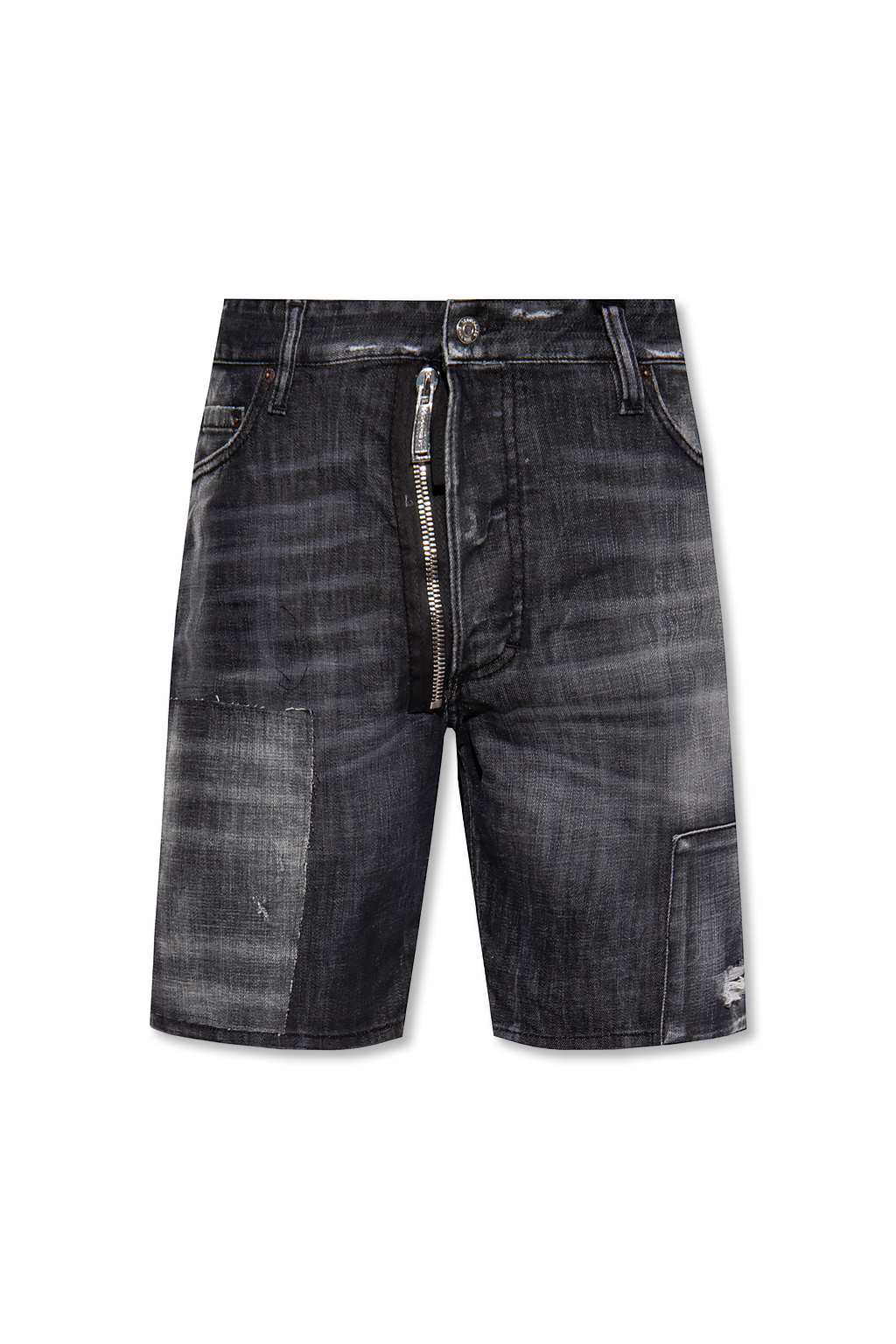 デニム・ジーパン NOT4NERD Nylon Zipper Short Black PT026BK A14051_068MR_02_I.jpg